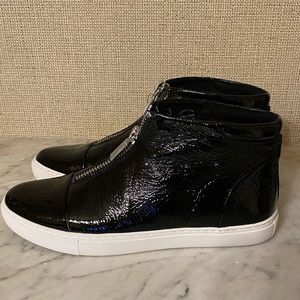 Kenneth Cole Zip Top Kayla Leather Sneaker 9